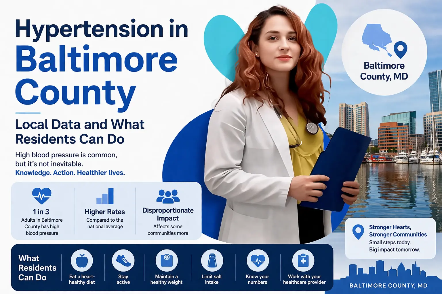 Hypertension in Baltimore County — Local Data and What Residents Can Do