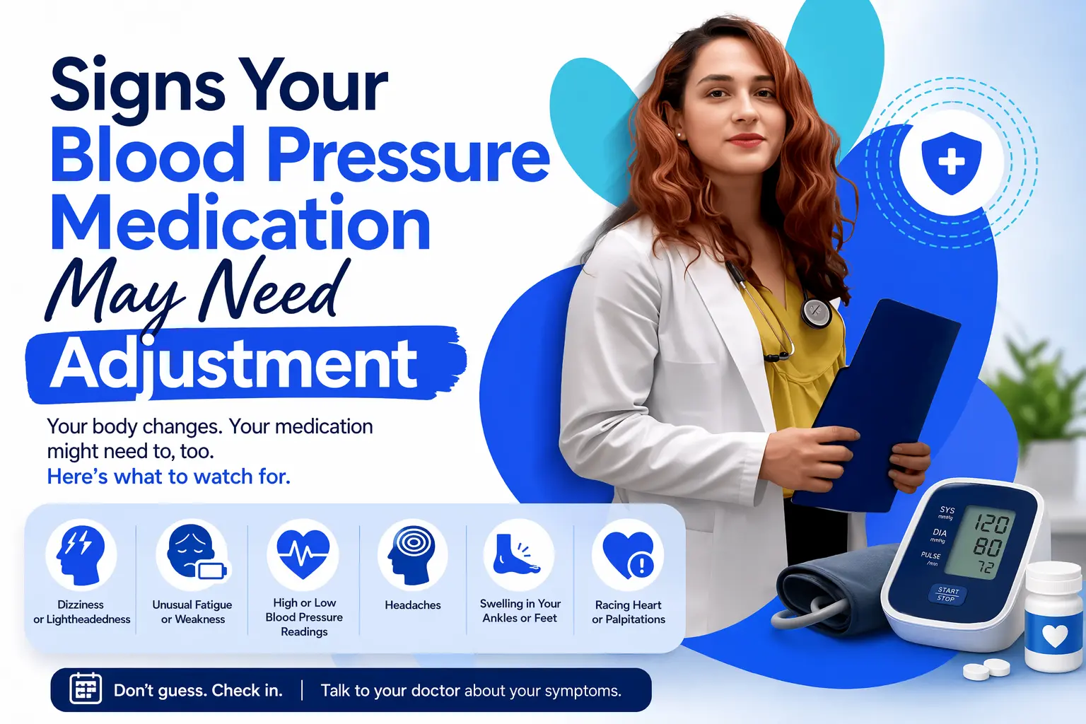 Signs Your Blood Pressure Medication May Need Adjustment